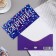 The envelope for the money "Surprise!" glitter, glare, purple background, 20.7x23 cm