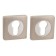 Patch for the cylinder et ZQ SN/CP-3, color matte nickel, chrome