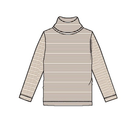 Turtleneck for a girl, height 110 cm-5