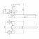 Fashun A2270 bath mixer, one -leaf, pour 320 mm, with a shower set, chrome