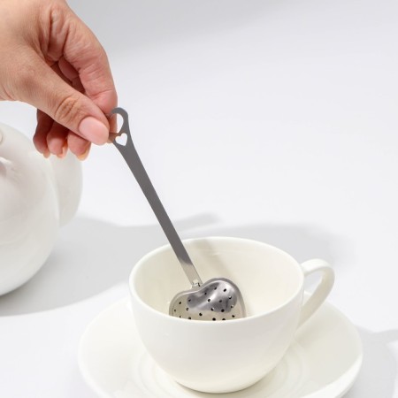 Sieve for tea "Heart"-3