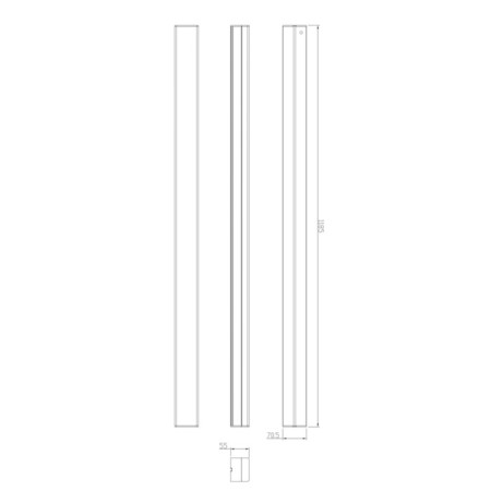 Luminous Line LED era SML-1, 70x1180x55 mm, IP40, 48W, 4320LM, 6500K-1