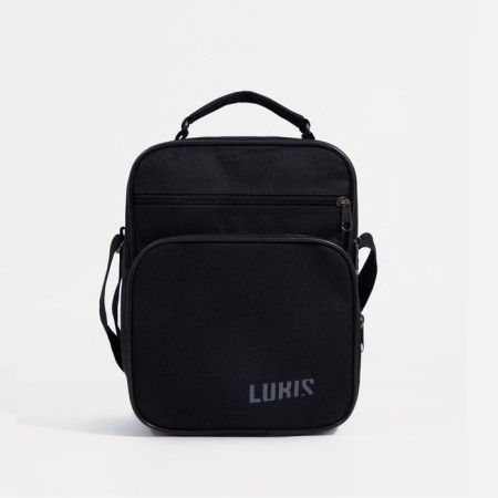 Male bag, luris, black color-1