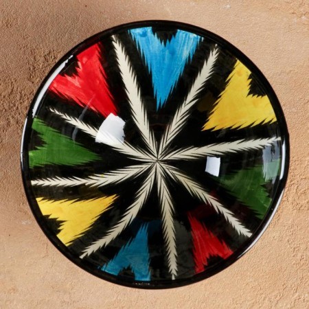 Rishtan Ceramics "Atlas" is 15.5 cm, medium, multi -colored-1