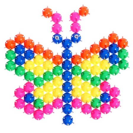 Mosaic desktop with large chips, 90 elements, d = 35 mm-2