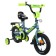 Bicycle 12 "Graffiti Classic, gray/lemon color