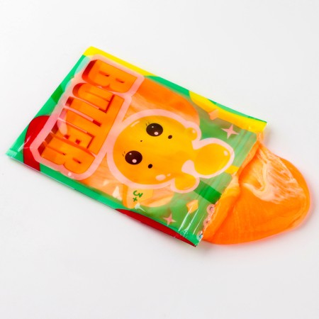 Slime "Glass", Butter series in Doy Pak, Orange, 75 g-1