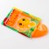 Slime "Glass", Butter series in Doy Pak, Orange, 75 g