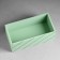 Wooden Kashpo "Hellas Big, Glass", 25 × 12.5 × 10 cm olive