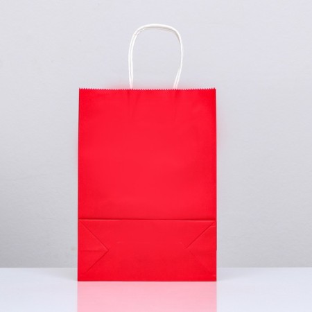 Crafts "Rainbow", red, 18 x 8 x 25 cm, 80 g/m2, 1 pcs-1