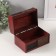 Casket Wood Elevated "curls and mesh" chest 10.5x18x12 cm