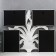 Photo frame plastic in 4 photos 10x15 cm "Blooming Pandanus" White 40x33.5 cm