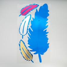 Interior mirror sticker 