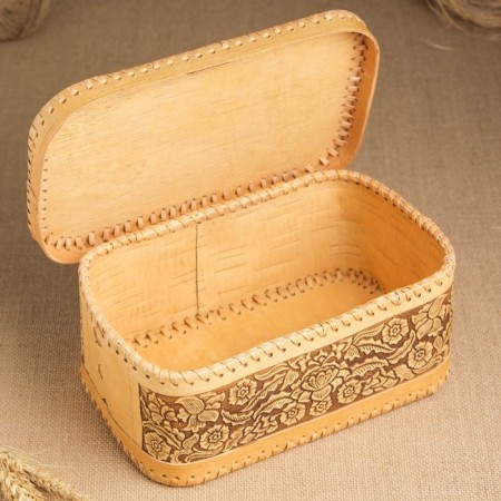Batonnitsa "Maca", 31x18.5x13 cm, birch bark-1