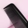 Combined comb, 12 × 3 cm, packing 30 pcs, black color