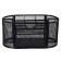 Chancellery trifle stand 9 departments, mesh metal, black