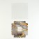 Cookie box, confectionery packaging with PVC lid, “marble”, 15 x 15 x 3 cm