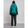 Ski costume female winter, size 42, dark green color