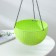 Plastic puff for flowers suspended with an internal pallet, 2.7 l, color mix