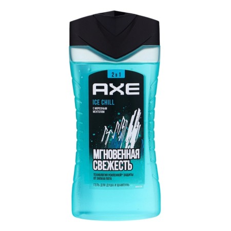 Подарочный набор мужской AXE "Ice chill": дезодорант, 50 мл + гель для душа, 250 мл-3