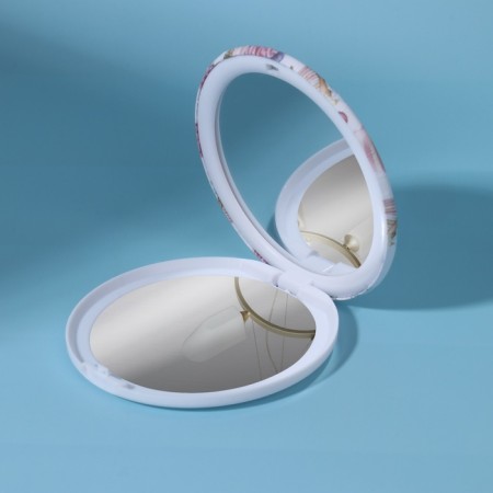 Folding mirror "Sweets", D 7.5 cm, MIX drawing-4
