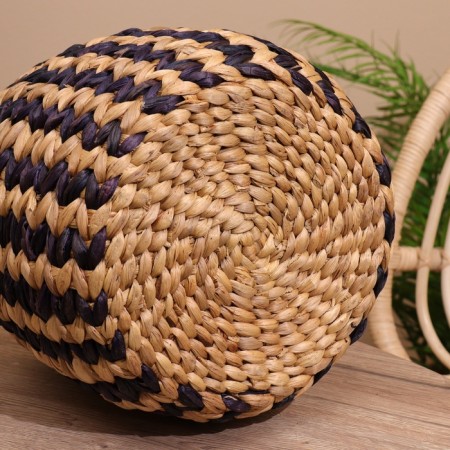 Wicker basket 30x30x35 cm-4