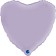 Foil ball 18 "Lilac satin", heart