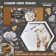 Set for creating a gypsum palper with a “hexagon”