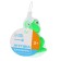 Rubber toy for the bath "Frog", 9 cm, with a squeak, crumb me