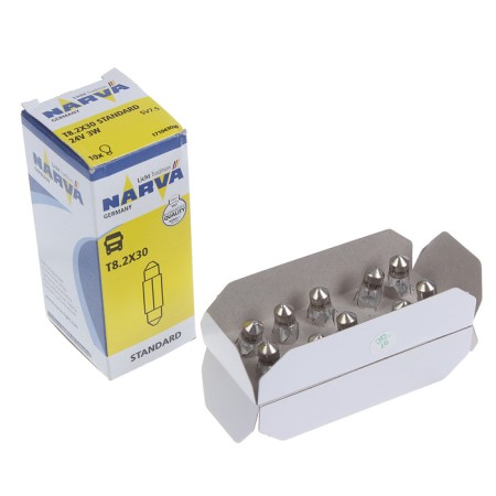 Car lamp Narva Festoon Lamps, Fest, 24 V, 3 W, (SV7)