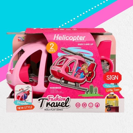 Transport for dolls "Helicopter"-11