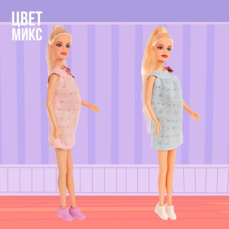 Set of dolls "Friendly Family" with accessories, mix-3