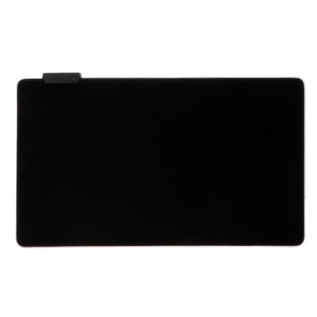 Mouse mat, 60x35x0.3 cm, with backlight RGB, USB, black-1