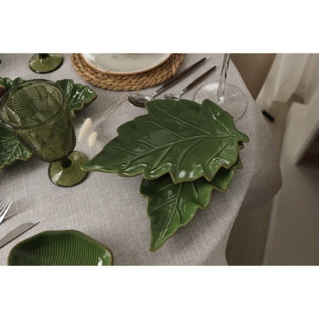 Serving share "Leaf", 27 × 2.8 cm, green color-5