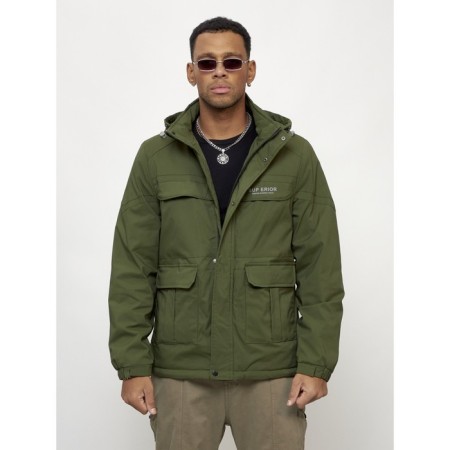 Sports male jacket, size 56, khaki color