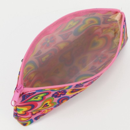 Lightning cosmetic bag, pink color-2