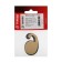 The door number "6" tundra, plastic, color gold 1 pc.