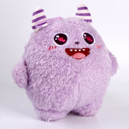 Soft toy "Monster", 20 cm, purple color