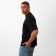 Men's T-shirt from organic cotton Minaku Oversize Fit: Black color, rr 54
