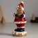 Polystone souvenir "Santa Claus with a gingerbread Christmas tree" 4.5x4.5x10.5 cm