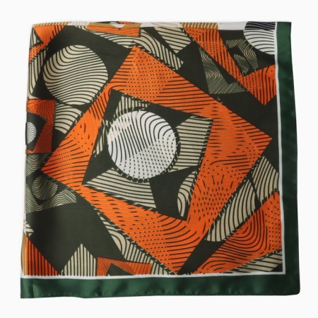 Women's scarf minku rr 70*70 cm, col. orange-2