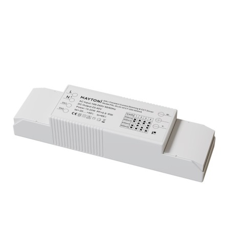 Technical PSL-DL40-3CCT-350-500MA, 20W, 15.2x4x3 cm, white color