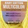 Baby Cotton Multicolor yarn 50%acrylic, 50%cotton 165m/50g (5204 lemon)