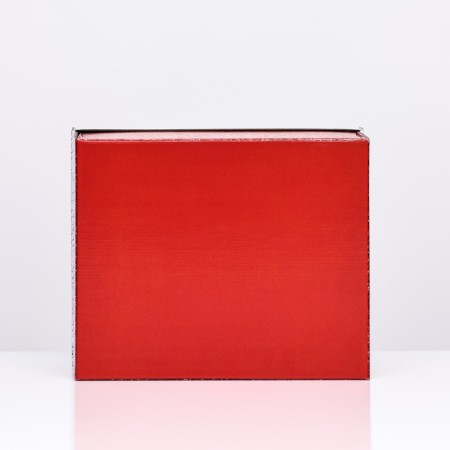 Folding box "red with white", 31.2 x 25.6 x 16.1 cm-4
