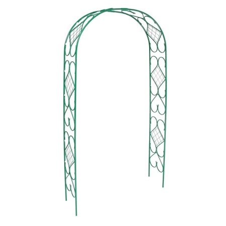 Sadovaya arch, collapsible, 240 × 120 × 36 cm, collapsible, metal, green