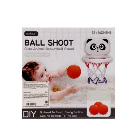 Basketball set for the bath "Panda", 3 goals-9