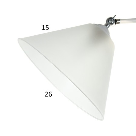 Taleser "Captain" 1x15W E27 Model: BR 01047 White/Transparent-7
