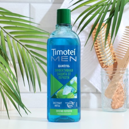 Timotei men's hair shampoo "Against Dandruff", 400 ml