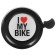 Bell bike Graffiti I Love My Bike, black color