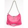 Bag Cross-Body Women's, genuine leather, Ludor Pink, 26x5x17 cm